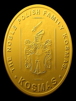 cover image of The noble Polish family Kosmas. Die adlige polnische Familie Kosmas.